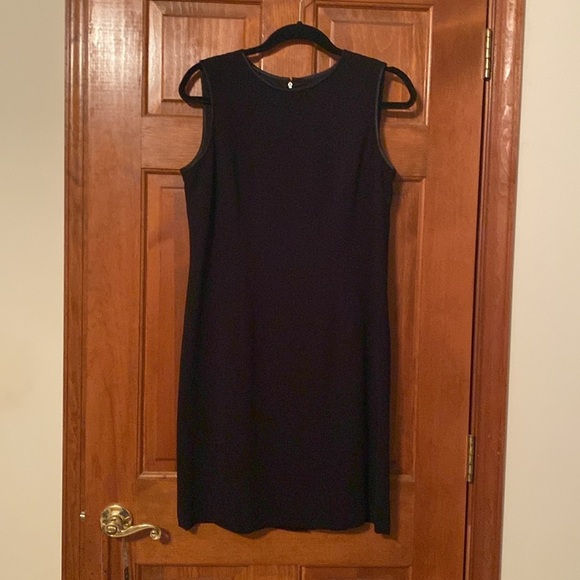 Talbots Black Dress and Structured Blazer with Notched Lapel Size 12 Petite - Picture 9 of 10